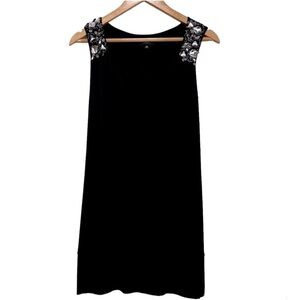 EXPRESS V NECK Little Black Tank Dress. Size XS